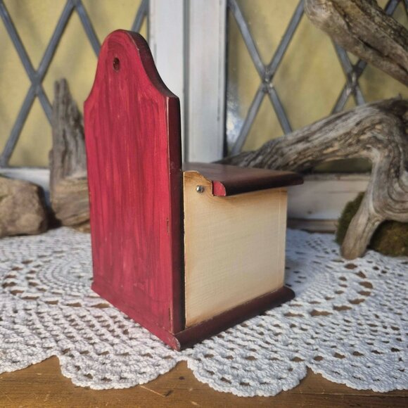 Red & Cream Mushroom Matchbox Wall Decor - Picture 5 of 16